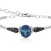 Pulseras Marina Garcia | Pulsera Kelly Azul En Plata