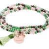 Pulseras Marina Garcia | Pulsera Zen After Eight Con Chapa Mam