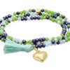 Pulseras Marina Garcia | Pulsera Zen Nenufar Con Coraz N