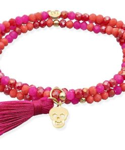 Pulseras Marina Garcia | Pulsera Zen Buganvilla Con Calavera