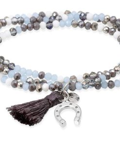 Pulseras Marina Garcia | Pulsera Zen Hielo Con Herradura