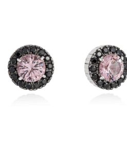 Pendientes Marina Garcia | Pendientes Maui Fucsia En Plata