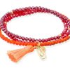 Pulseras Marina Garcia | Pulsera Zen Ne N Naranja Con Clip Amistad