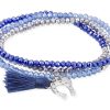 Pulseras Marina Garcia | Pulsera Zen Azul En Plata