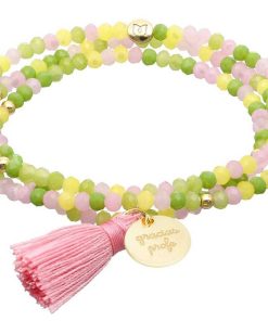 Pulseras Marina Garcia | Pulsera Zen British Rose Con Profe