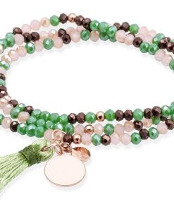 Pulseras Marina Garcia | Pulsera Zen After Eight Con Chapa