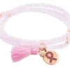 Pulseras Marina Garcia | Pulsera Zen Rosa En Plata Rosa