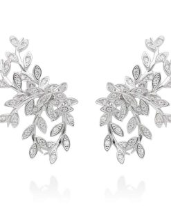 Pendientes Marina Garcia | Pendientes Chantilly Maxi En Plata