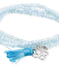 Pulseras Marina Garcia | Pulsera Zen Azul En Plata