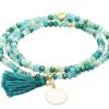 Pulseras Marina Garcia | Pulsera Zen Menta Con Chapa