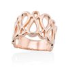 Anillos Marina Garcia | Anillo Eight En Plata Rosa