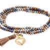 Pulseras Marina Garcia | Pulsera Zen Chocolate Con Coraz N