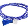 Pulseras Marina Garcia | Pulsera Zen Azul En Plata