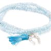 Pulseras Marina Garcia | Pulsera Zen Azul En Plata