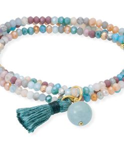 Pulseras Marina Garcia | Pulsera Zen Ocean A Con Piedra Natural