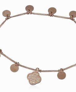 Pulseras Marina Garcia | Pulsera Aliss Co Ac En Plata Rosa