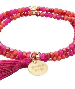 Pulseras Marina Garcia | Pulsera Zen Buganvilla Con Profe