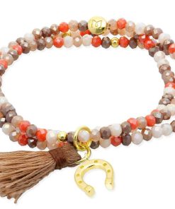 Pulseras Marina Garcia | Pulsera Zen Roble Con Herradura