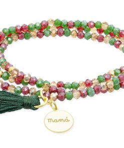 Pulseras Marina Garcia | Pulsera Zen Acebo Con Chapa Mam