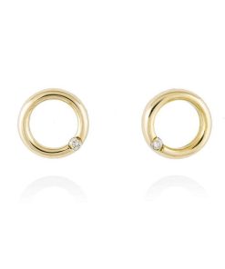 Pendientes Marina Garcia | Pendientes En Oro 18Kt. Y Diamantes