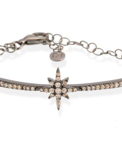 Pulseras Marina Garcia | Pulsera Estrella Para Novias En Plata Envejecida