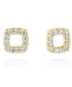 Pendientes Marina Garcia | Pendientes En Oro 18Kt. Y Diamantes