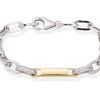 Pulseras Marina Garcia | Pulsera Ritz Blanco En Plata