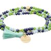 Pulseras Marina Garcia | Pulsera Zen Nenufar Con Chapa Gracias