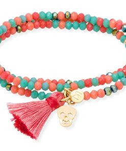 Pulseras Marina Garcia | Pulsera Zen Mandarina Con Calavera