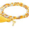 Pulseras Marina Garcia | Pulsera Zen Mostaza Con Llave