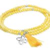 Pulseras Marina Garcia | Pulsera Zen Amarillo En Plata