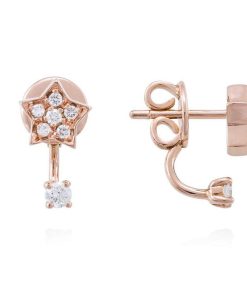 Pendientes Marina Garcia | Pendientes En Oro 18Kt. Y Diamantes