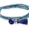 Pulseras Marina Garcia | Pulsera Zen Azul En Plata