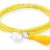 Pulseras Marina Garcia | Pulsera Zen Amarillo En Plata