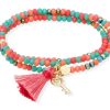 Pulseras Marina Garcia | Pulsera Zen Mandarina Con Llave