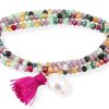 Pulseras Marina Garcia | Pulsera Zen En Plata Rosa