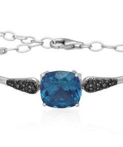 Pulseras Marina Garcia | Pulsera Jaipur Azul En Plata