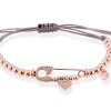 Pulseras Marina Garcia | Pulsera Love Plateado En Plata Rosa