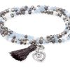 Pulseras Marina Garcia | Pulsera Zen Hielo Con Charm Love