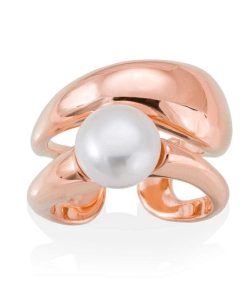 Anillos Marina Garcia | Anillo Aomori Perla En Plata Rosa