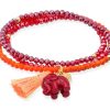 Pulseras Marina Garcia | Pulsera Zen Ne N Naranja Con Elefante