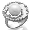 Anillos Marina Garcia | Anillo Pop Pearl En Plata