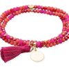 Pulseras Marina Garcia | Pulsera Zen Buganvilla Con Chapa