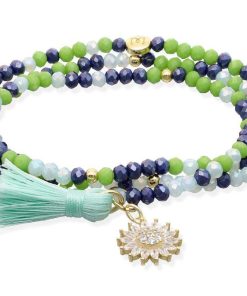 Pulseras Marina Garcia | Pulsera Zen Nenufar Con Sol