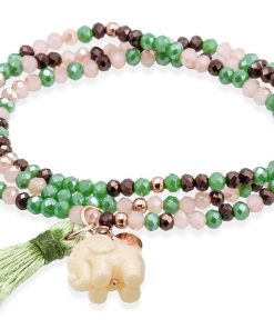 Pulseras Marina Garcia | Pulsera Zen After Eight Con Elefante