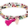 Pulseras Marina Garcia | Pulsera Zen Turmalina Con Calavera