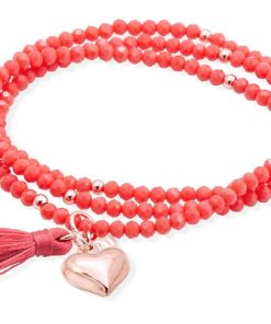 Pulseras Marina Garcia | Pulsera Zen Calabaza Con Coraz N