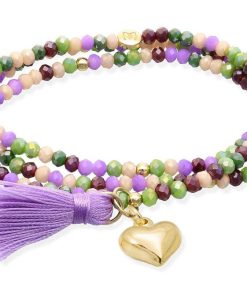 Pulseras Marina Garcia | Pulsera Zen Provenza Con Coraz N