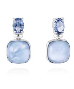 Pendientes Marina Garcia | Pendientes Lake Azul En Plata