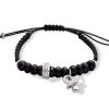 Pulseras Marina Garcia | Pulsera Baby Negro En Plata